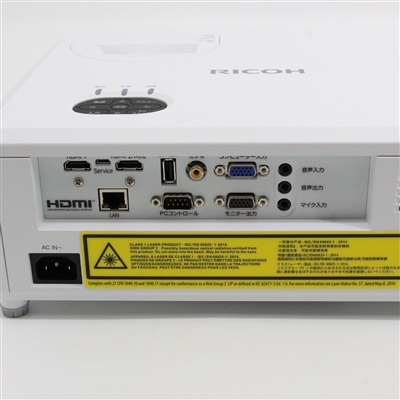 【プロジェクター】RICOH レーザー光源 DLPプロジェクター / PJ WXL4760