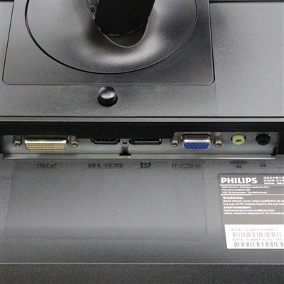 【モニタ】 PHILIPS /Brilliance 4K ウルトラ HD液晶モニター / 23.8インチ / 242P6VPJKEB/11