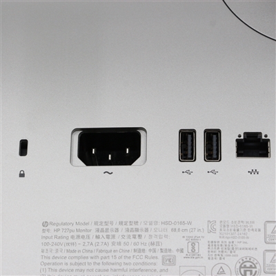 【モニタ】 HP Series 7 Pro 727pu QHD モニター / 27インチ