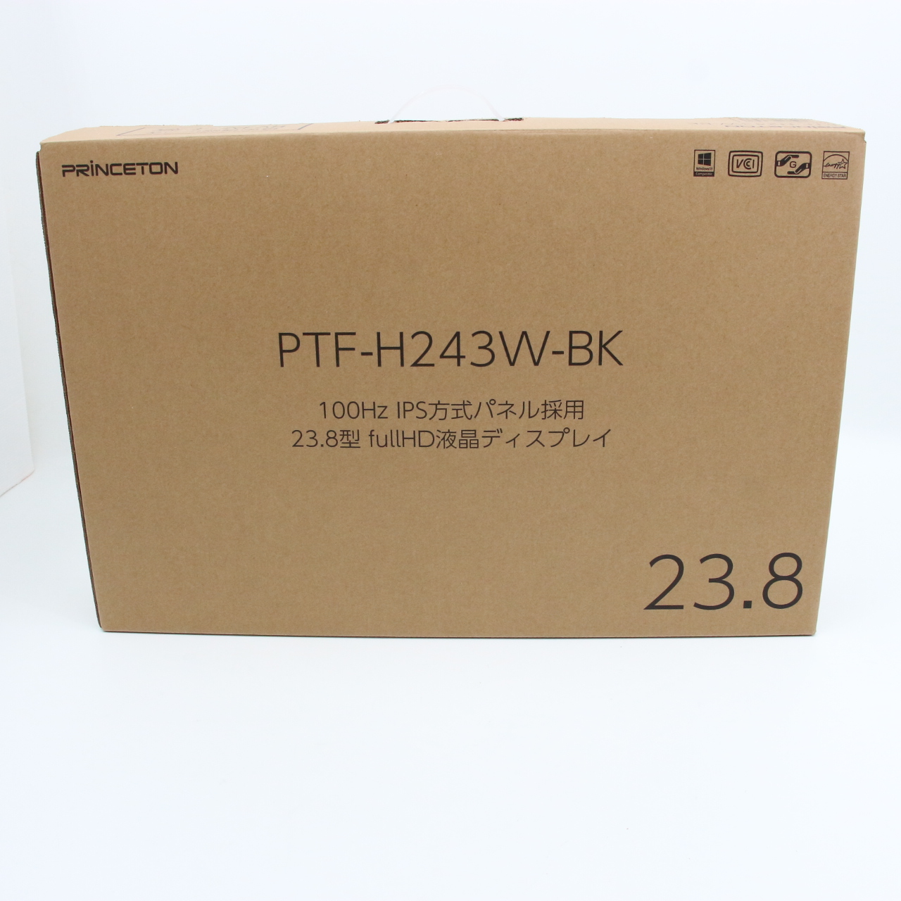 【モニタ】 PRINCETON / 100Hz IPS方式パネル採用23.8型ワイド液晶ディスプレイ / PTF-H243W-BK