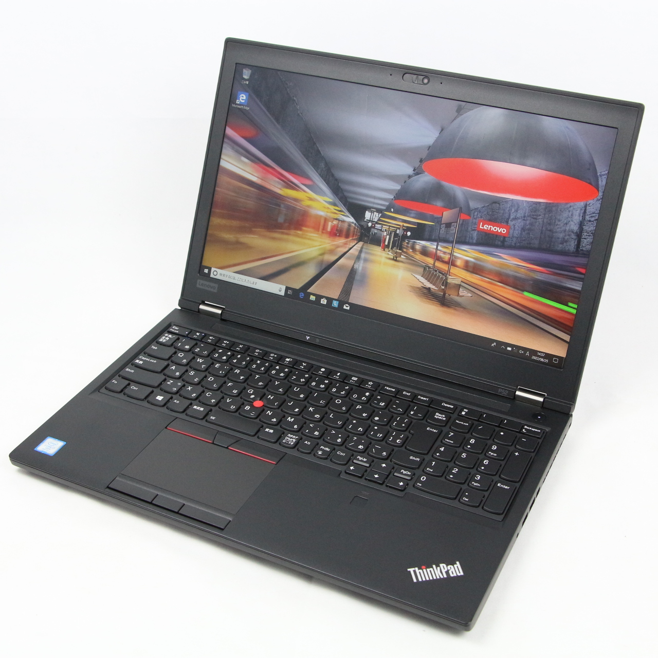 ThinkPad P52 / 15.6インチ / 6コア Core i7-8850H / 2.6GHz / 8GB / SSD 512GB
