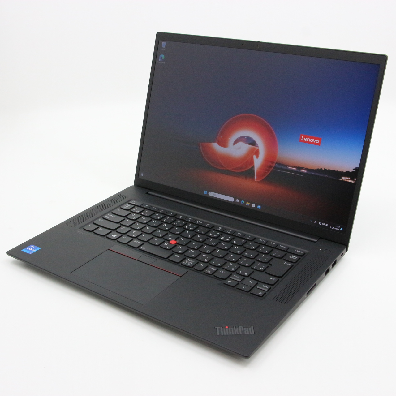 ThinkPad P1 Gen4 / 16インチ / 8コア Core i7-11800H / 最大4.6GHz / 16GB / SSD 512GB