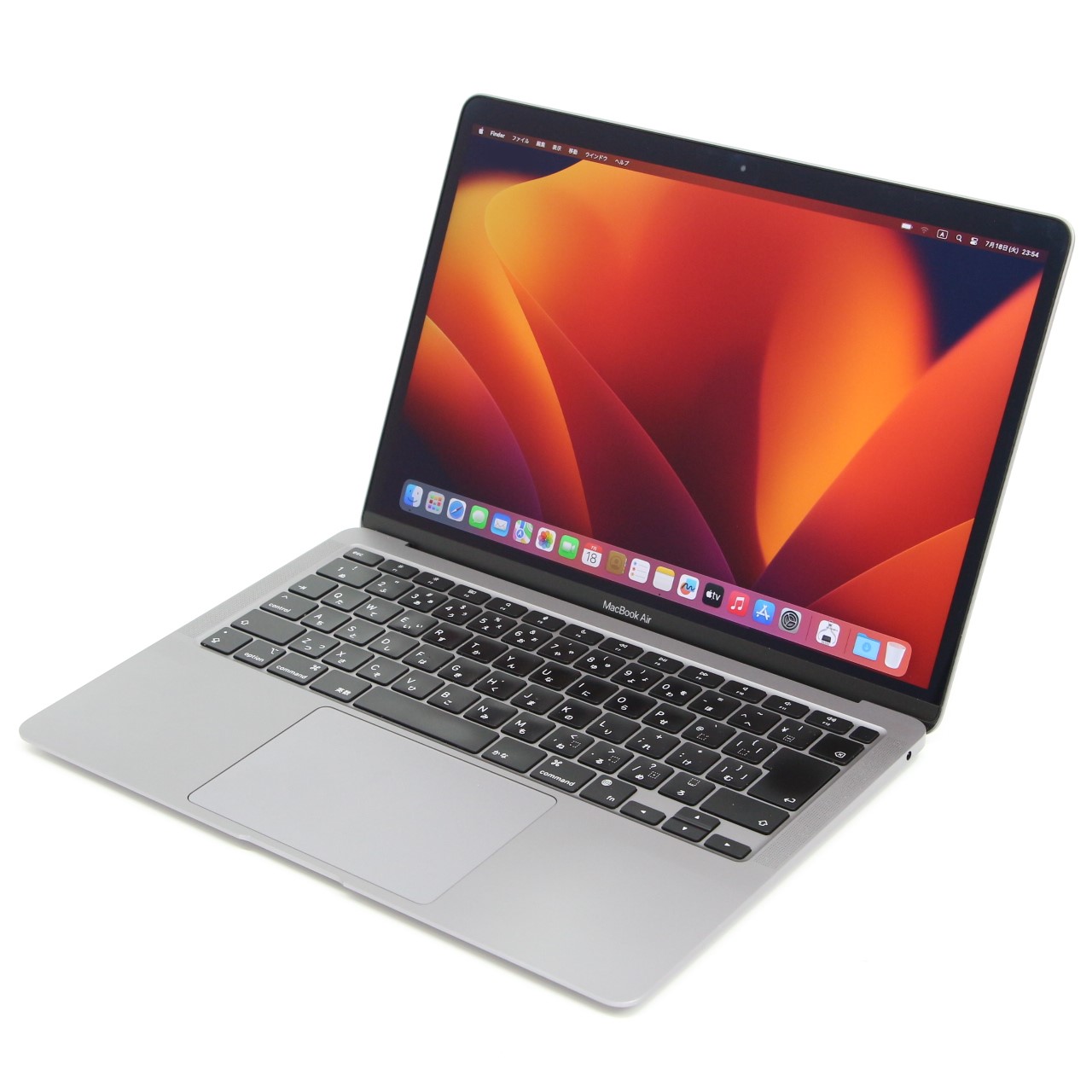 MacBook Air (M1, 2020) / Apple M1 / 8GB / SSD 256GB(スペースグレイ