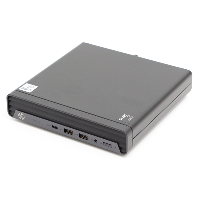 【Win11】 ProDesk 400 G6 DM / Core i5-10500T / 2.3GHz / 8GB / SSD 256GB