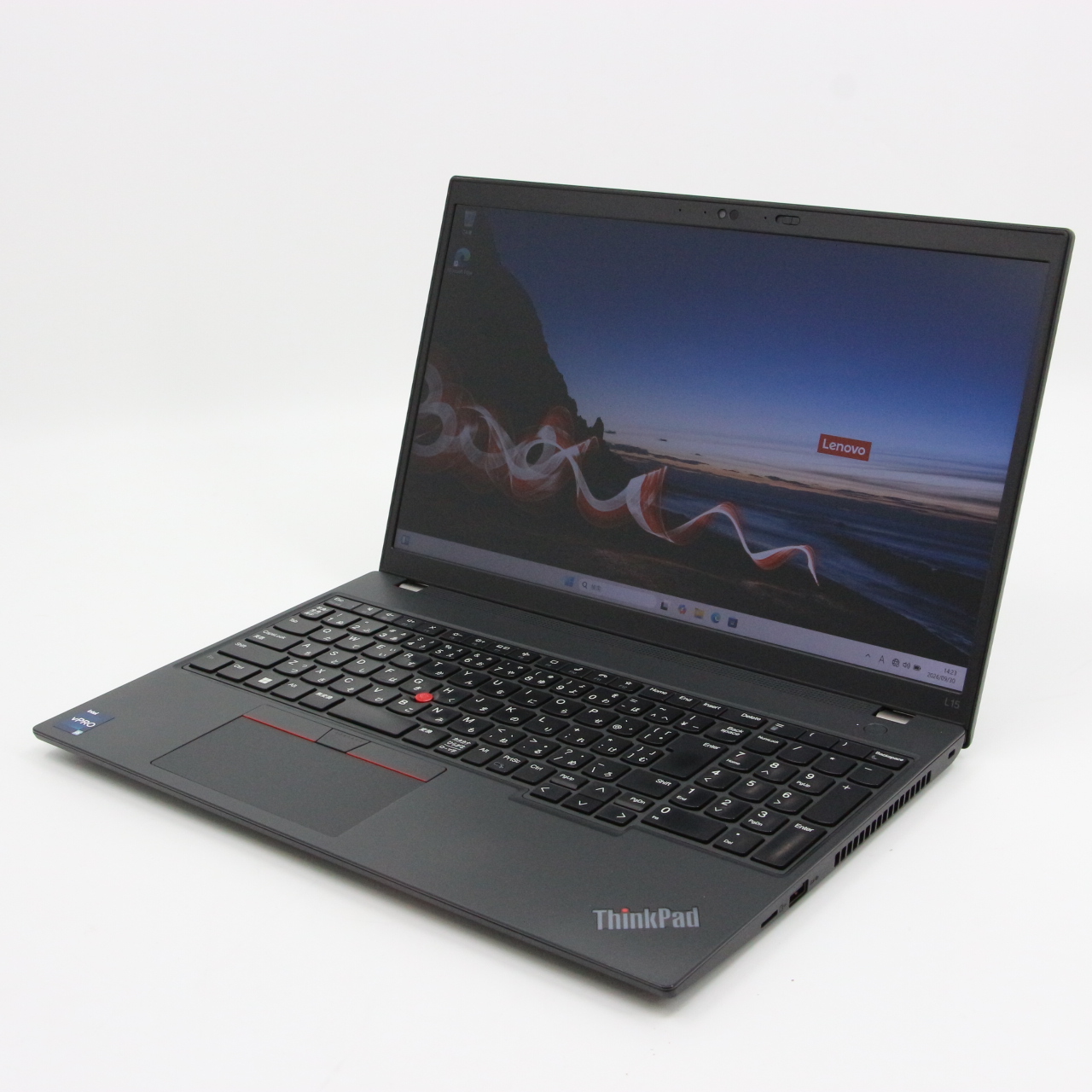 ThinkPad L15 Gen3 / 15.6インチ / Core i5-1245U / 最大4.4GHz / 16GB / SSD 256GB