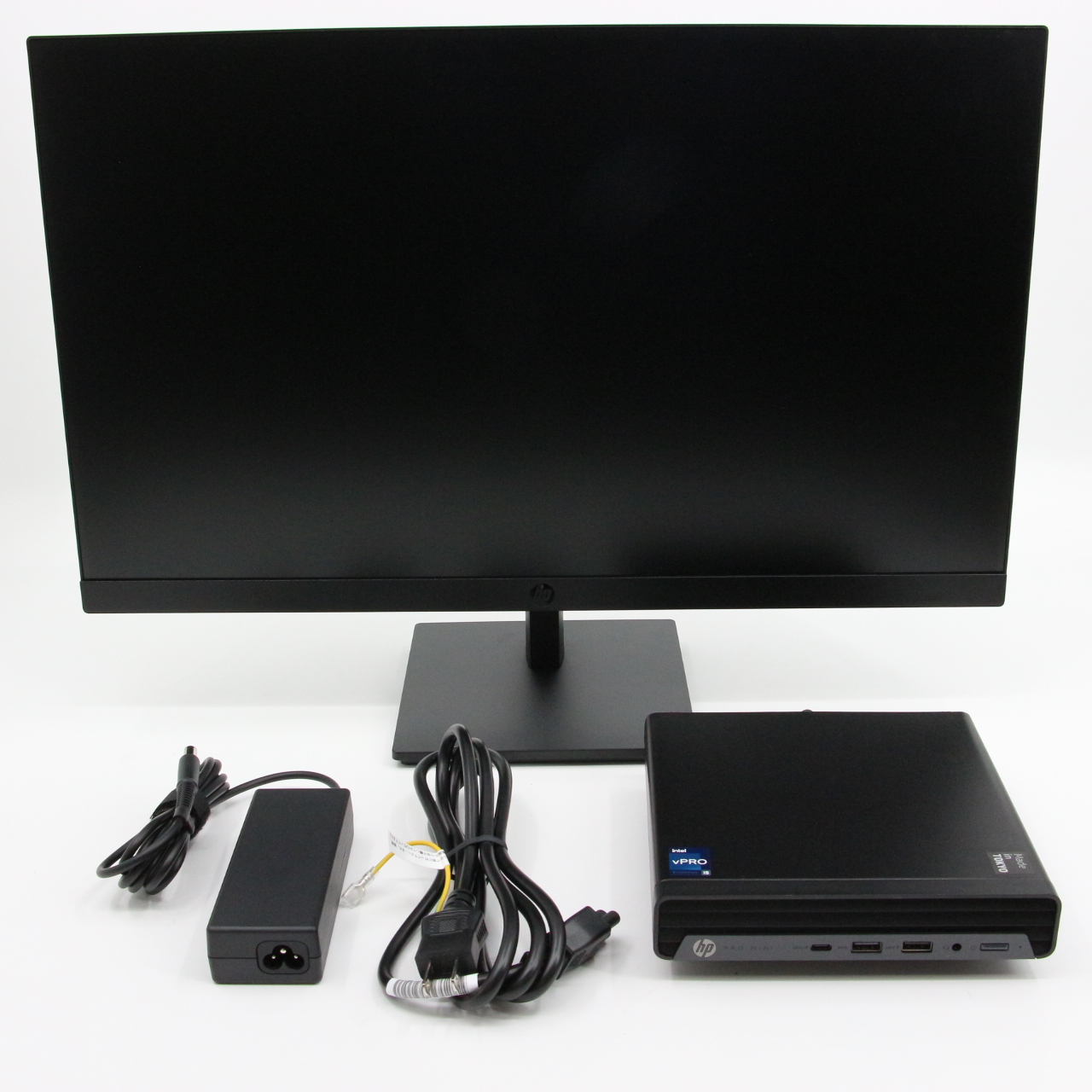 【モニタセット】 Pro Mini 400 G9 / Core i5-12500T / 最大4.4GHz / 16GB / SSD 256GB