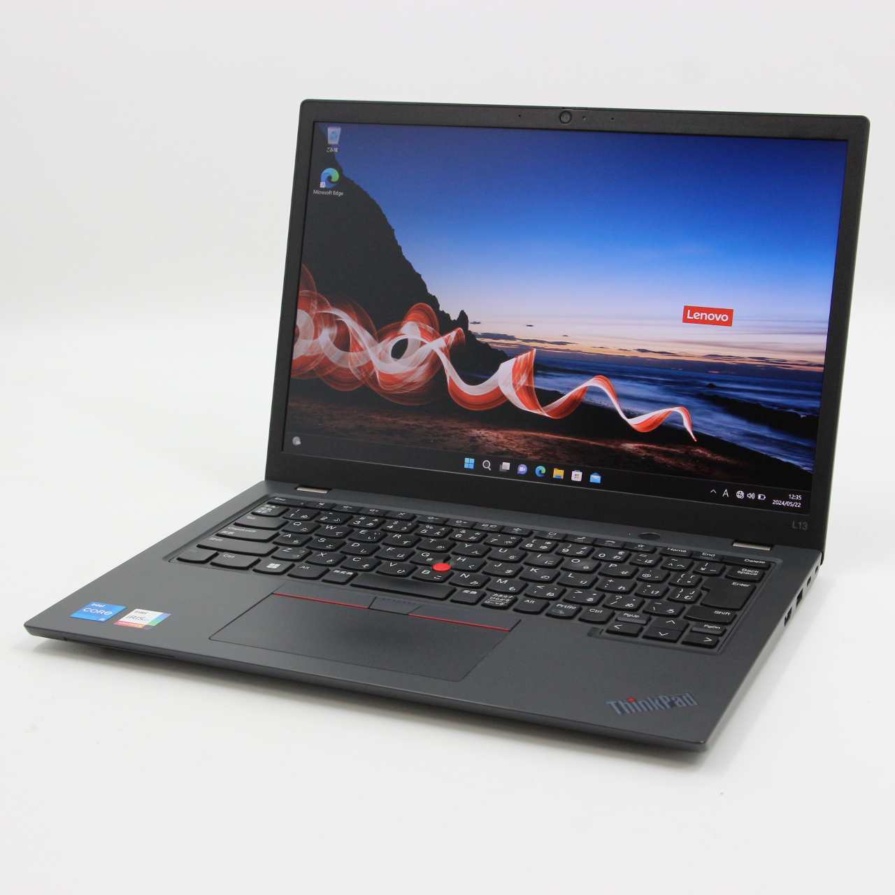 《Windows11》 ThinkPad L13 Gen3 / 13.3インチ / Core i7-1255U / 最大4.7GHz / 16GB / SSD 256GB
