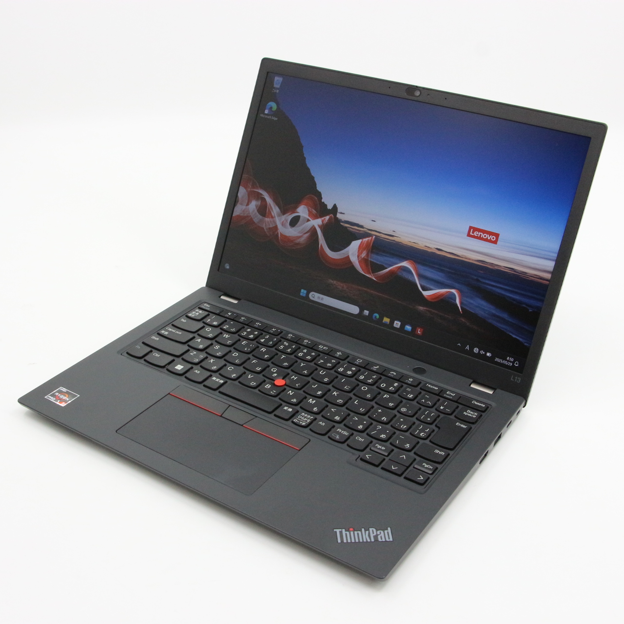 《Windows11》 ThinkPad L13 Gen4 / 13.3インチ / AMD Ryzen 5 PRO 7530U / 2.0GHz / 16GB / SSD 512GB