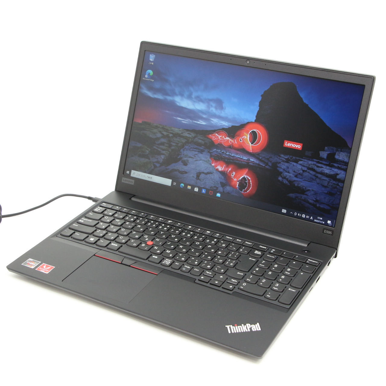ThinkPad E595 / 15.6インチ / AMD Ryzen 5-3500U / 2.1GHz / 8GB / SSD 128GB