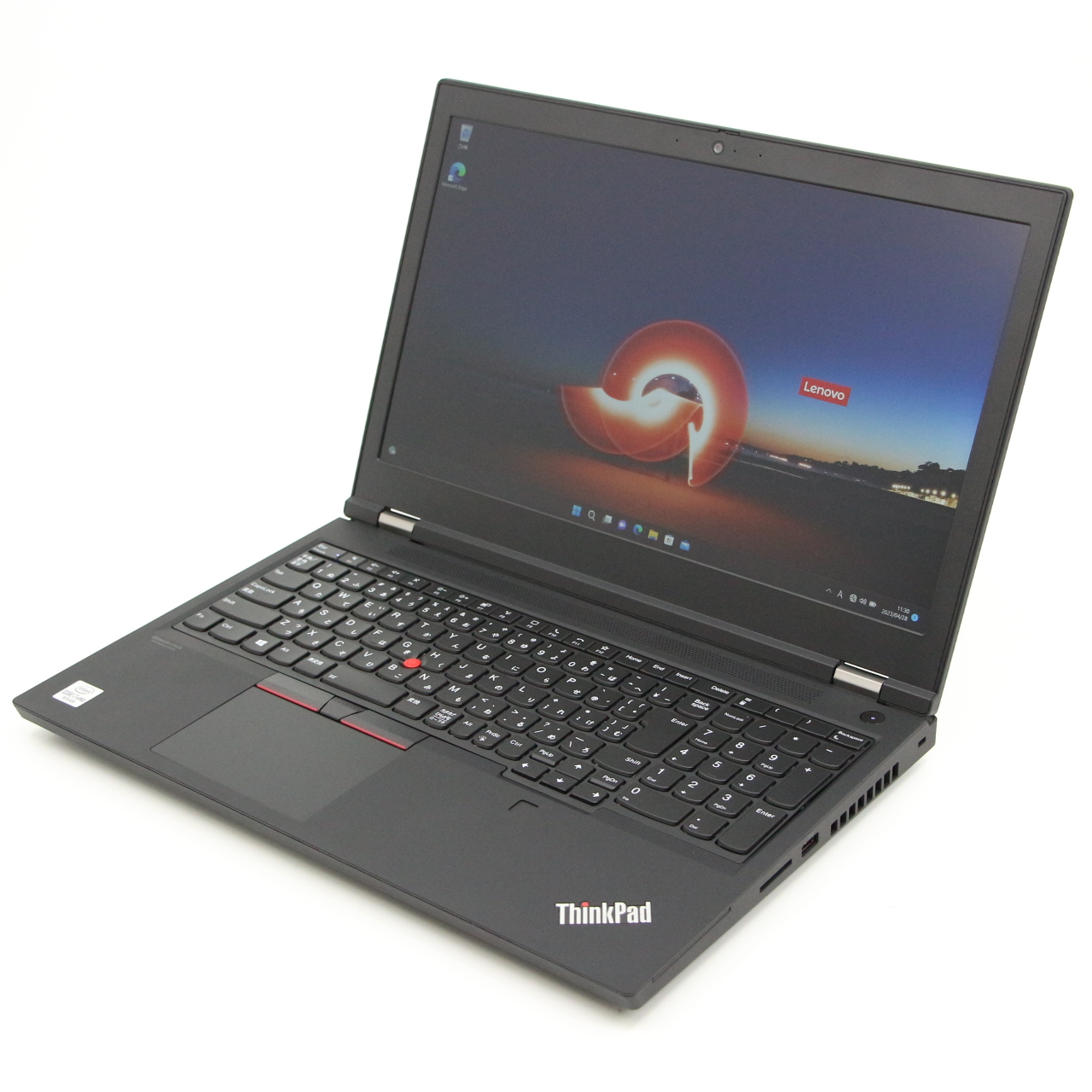 【Win11】 ThinkPad P15 Gen1 / 15.6インチ / 6コア Core i7-10850H / 2.7GHz / 32GB / SSD 1TB