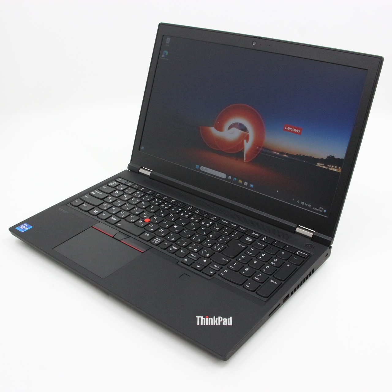 ThinkPad P15 Gen2 / 15.6インチ / 8コア Core i7-11850H / 最大4.8GHz / 16GB / SSD 1TB