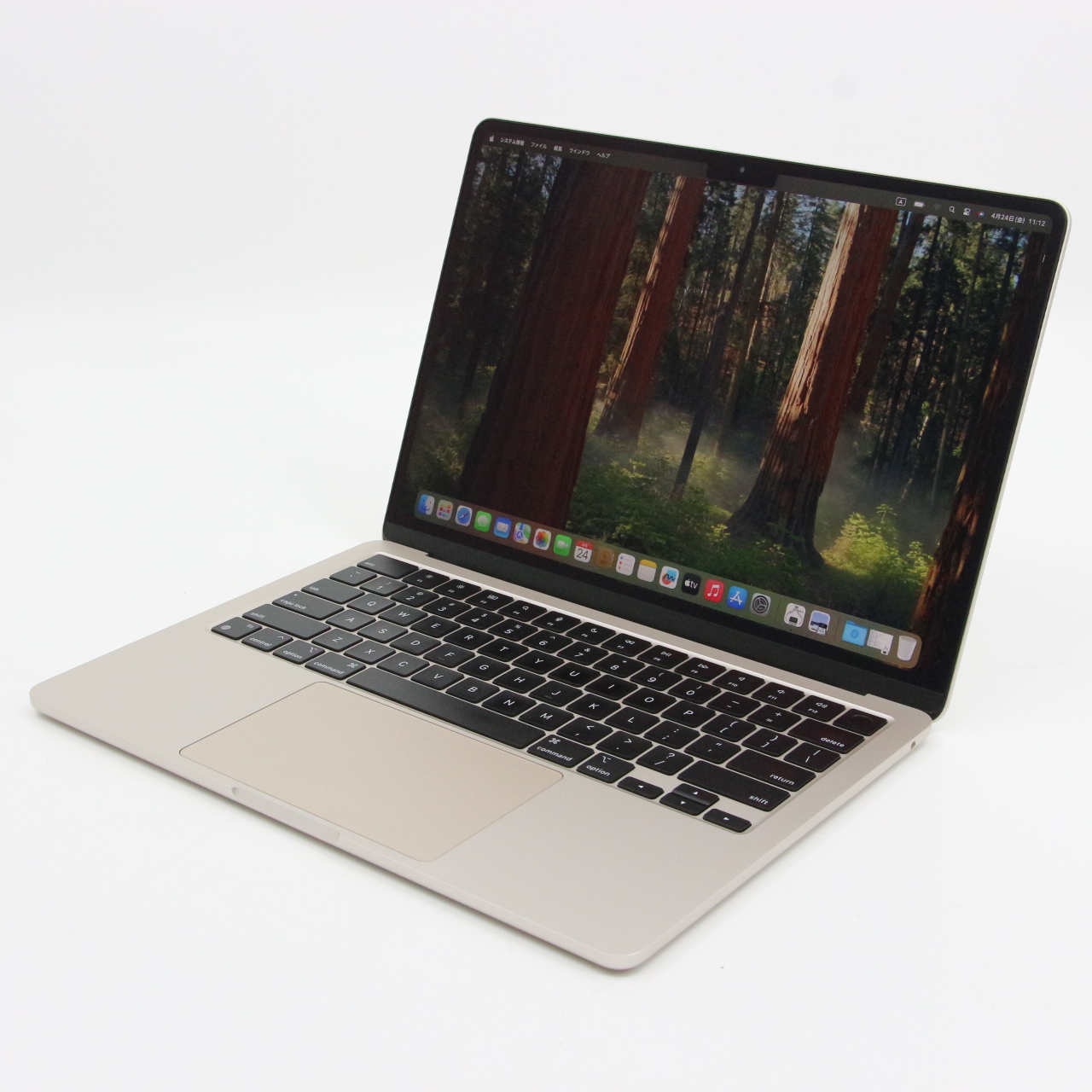 MacBook Air (M2, 2022) / Apple M2 / 16GB / SSD 512GB / USキーボード