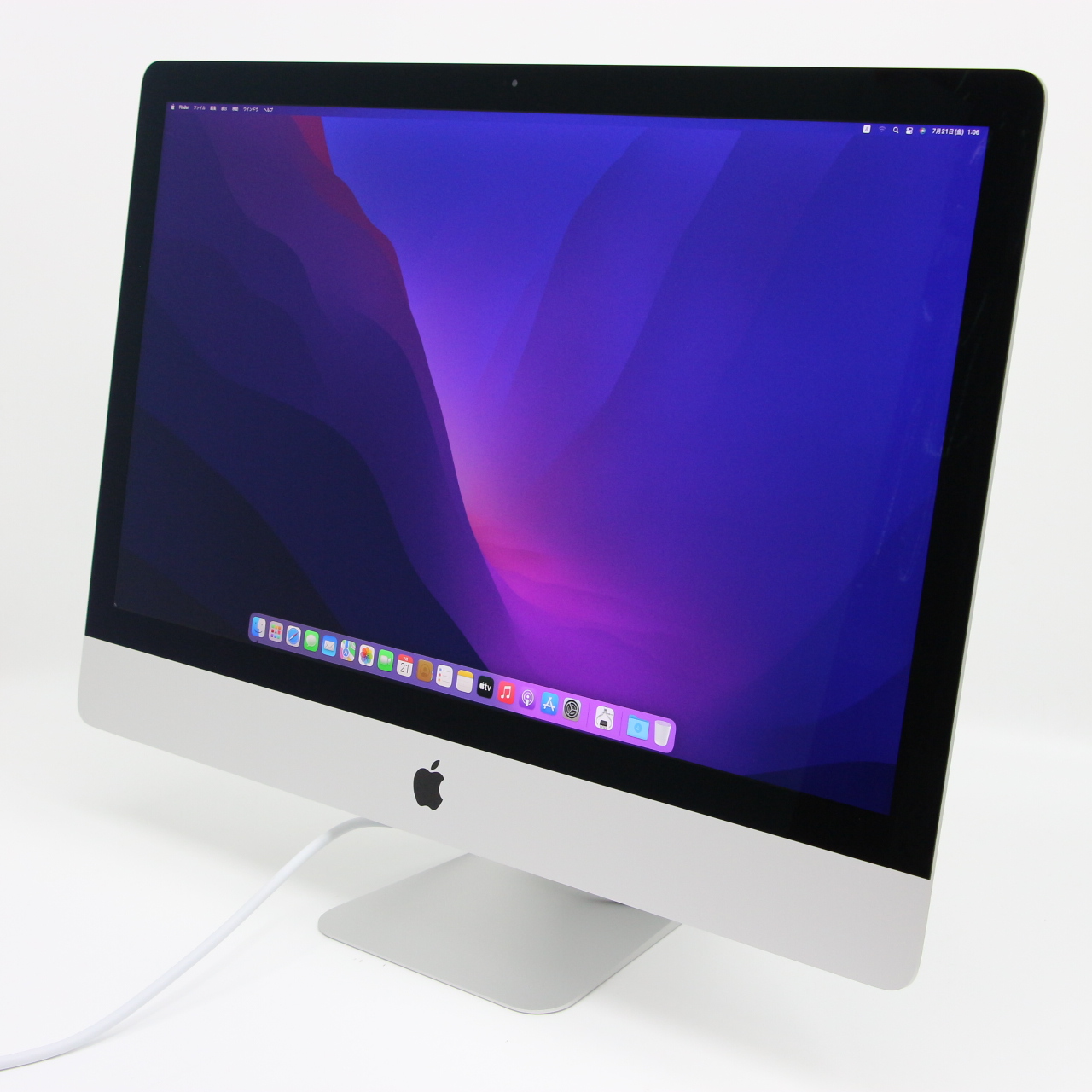 美品 iMac 5K 27インチi7/32GB/SSD 1TB 最新Office - Macデスクトップ
