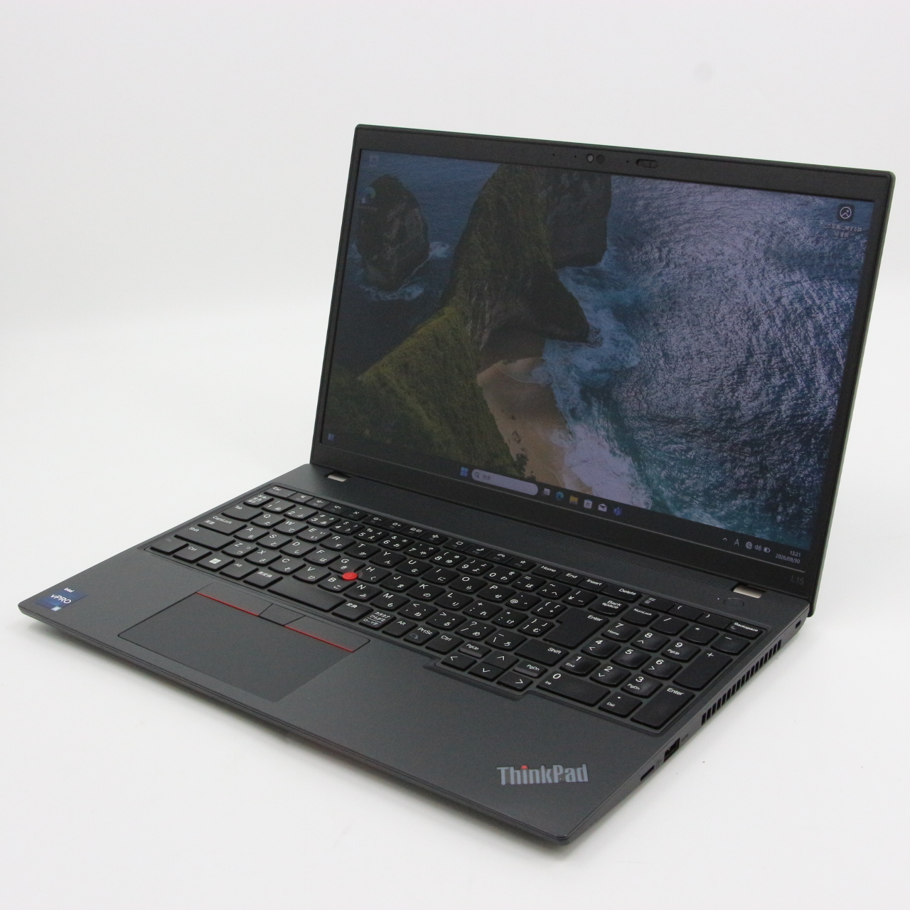 ThinkPad L15 Gen3 / 15.6インチ / Core i5-1245U / 最大4.4GHz / 16GB / SSD 256GB