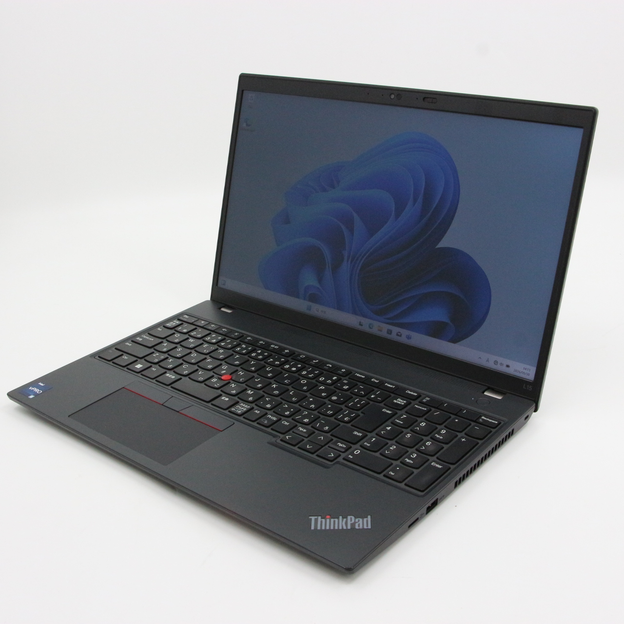 ThinkPad L15 Gen3 / 15.6インチ / Core i5-1245U / 最大4.4GHz / 16GB / SSD 256GB