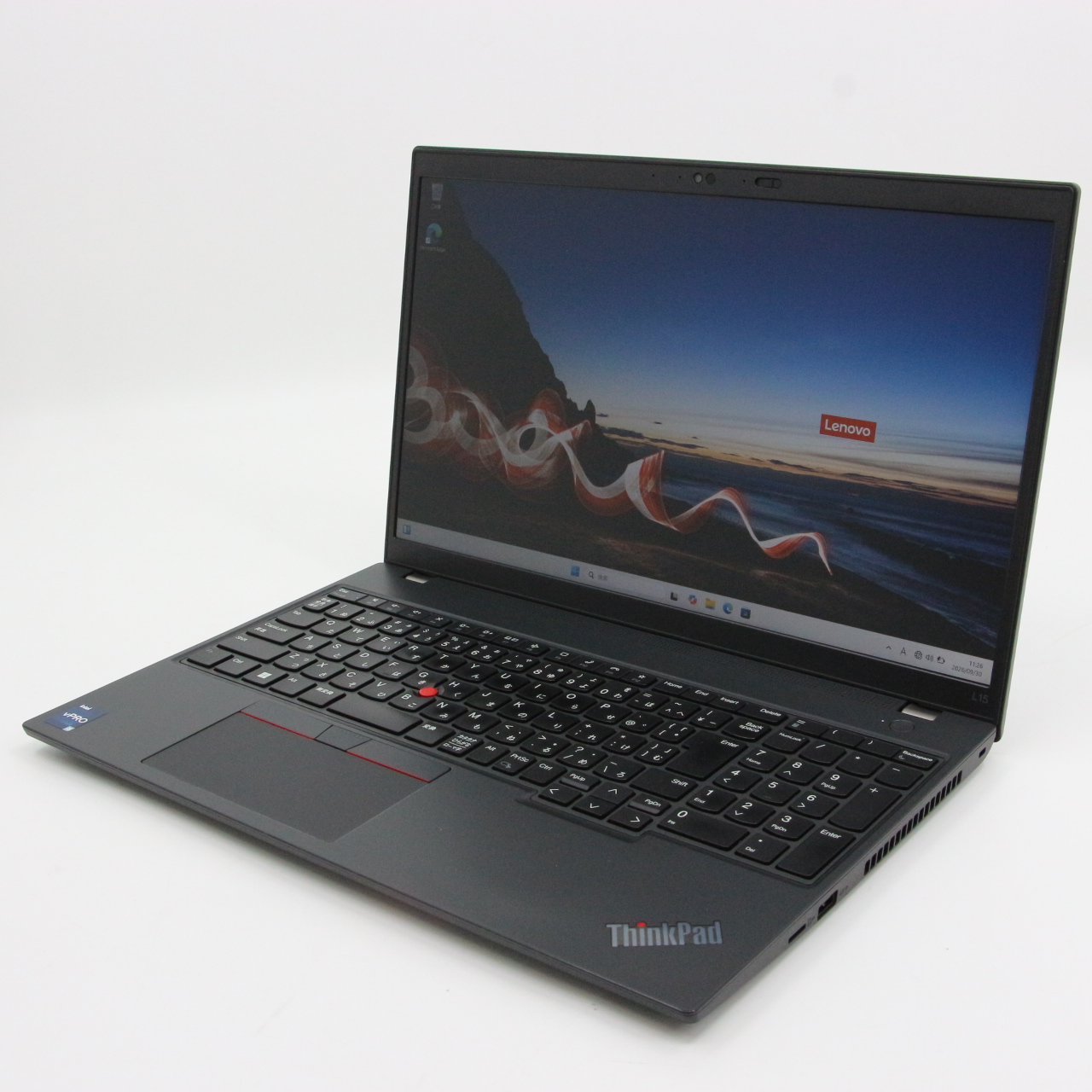 ThinkPad L15 Gen3 / 15.6インチ / Core i5-1245U / 最大4.4GHz / 16GB / SSD 256GB