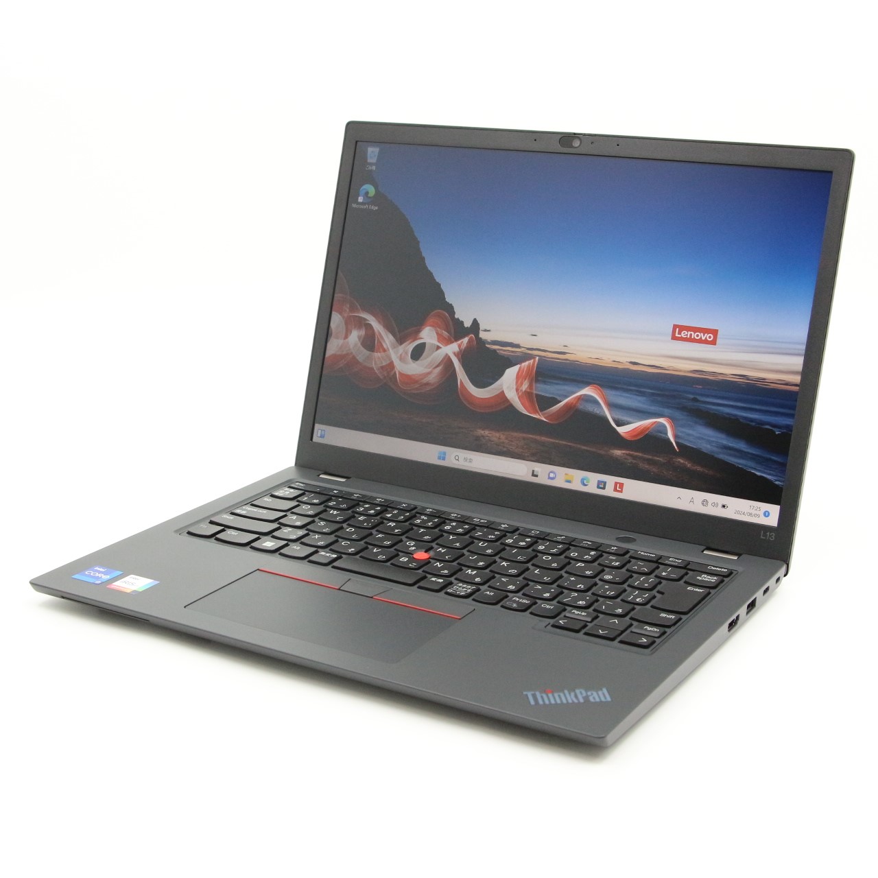 ThinkPad L13 Gen4 / 13.3インチ / Core i5-1335U / 最大4.6GHz / 16GB / SSD 256GB