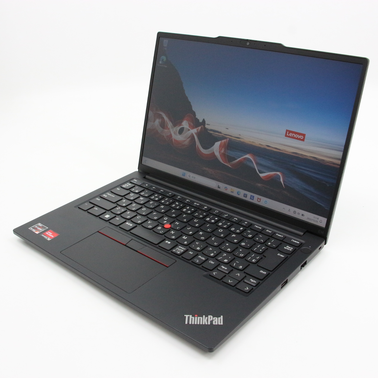 ThinkPad E14 Gen5 / 14インチ / AMD Ryzen 5 7430U / 最大4.3GHz / 16GB / SSD 512GB